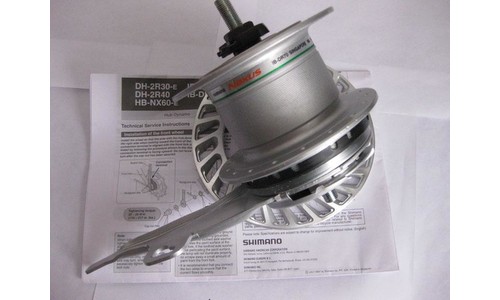 Передняя динамо-втулка Shimano Nexave  IB-DR70